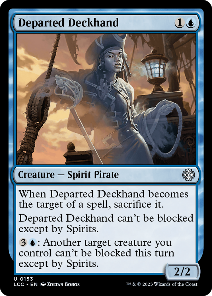 Departed Deckhand [The Lost Caverns of Ixalan Commander] | Gaming Infinity