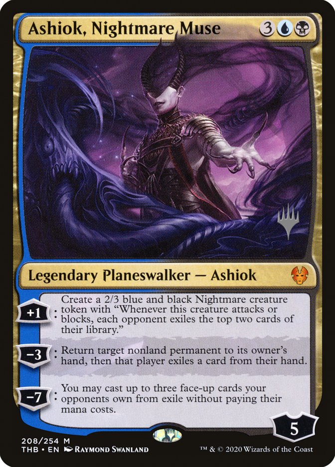 Ashiok, Nightmare Muse (Promo Pack) [Theros Beyond Death Promos] | Gaming Infinity