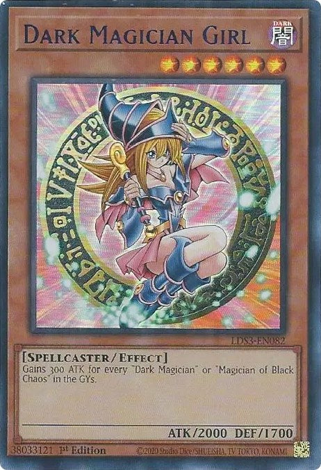 Dark Magician Girl (Blue) [LDS3-EN082] Ultra Rare | Gaming Infinity