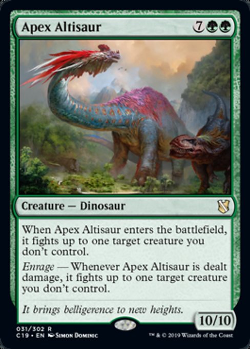 Apex Altisaur [Commander 2019] | Gaming Infinity