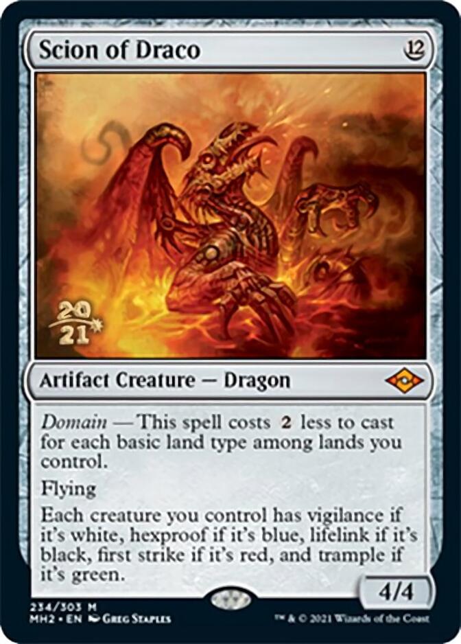 Scion of Draco [Modern Horizons 2 Prerelease Promos] | Gaming Infinity