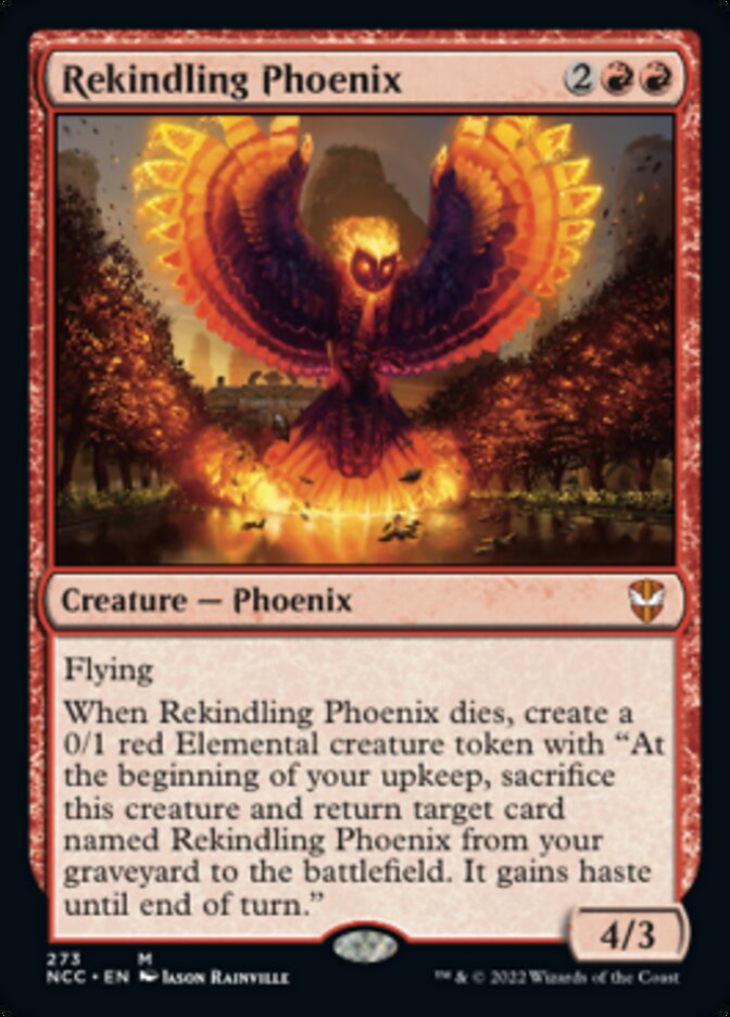 Rekindling Phoenix [Streets of New Capenna Commander] | Gaming Infinity