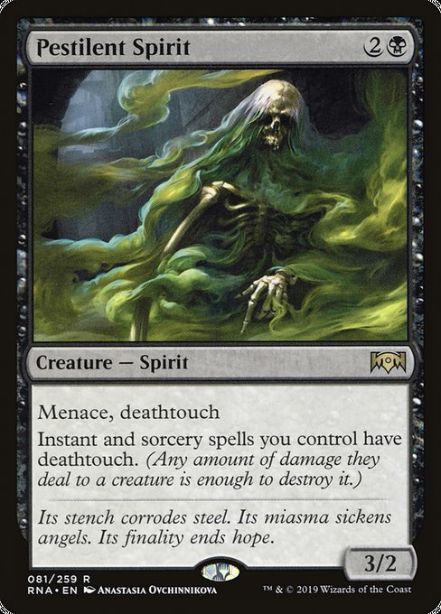 Pestilent Spirit [Ravnica Allegiance] | Gaming Infinity