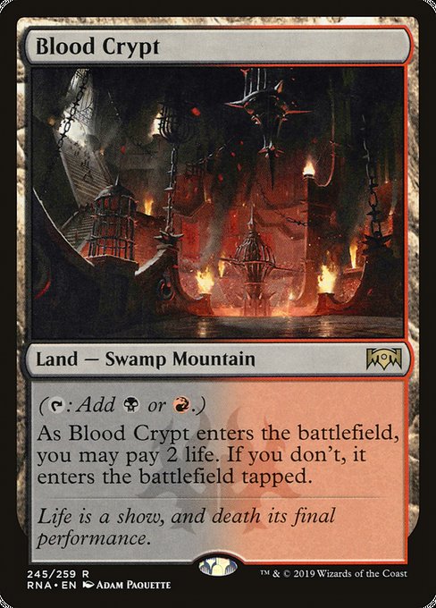 Blood Crypt [Ravnica Allegiance] | Gaming Infinity