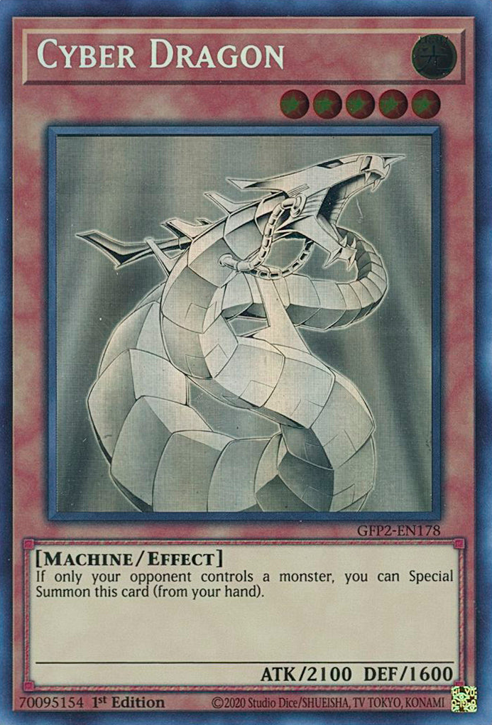 Cyber Dragon [GFP2-EN178] Ghost Rare | Gaming Infinity