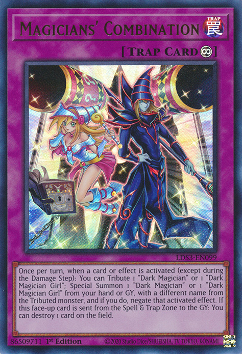 Magicians' Combination [LDS3-EN099] Ultra Rare | Gaming Infinity