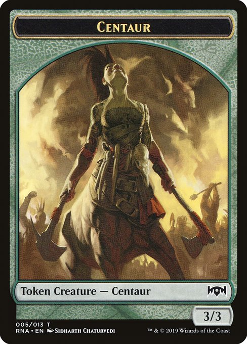 Centaur Token [Ravnica Allegiance Tokens] | Gaming Infinity