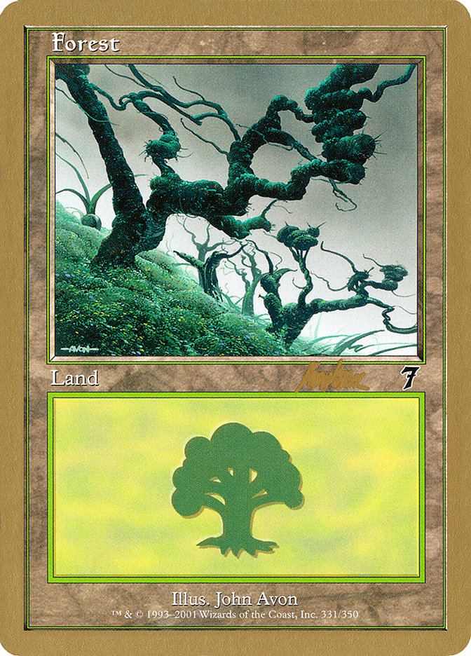 Forest (bk331) (Brian Kibler) [World Championship Decks 2002] | Gaming Infinity