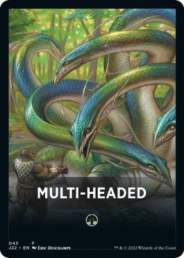Multi-Headed Theme Card [Jumpstart 2022 Front Cards] | Gaming Infinity