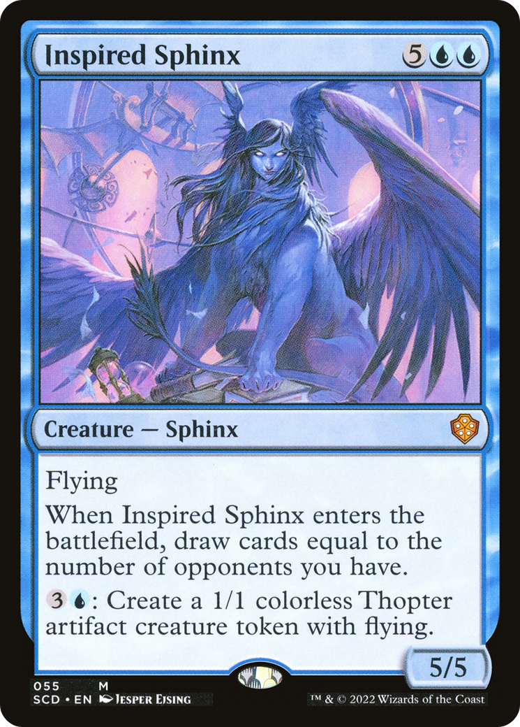 Inspired Sphinx [Starter Commander Decks] | Gaming Infinity