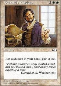Gerrard's Wisdom [Weatherlight] | Gaming Infinity