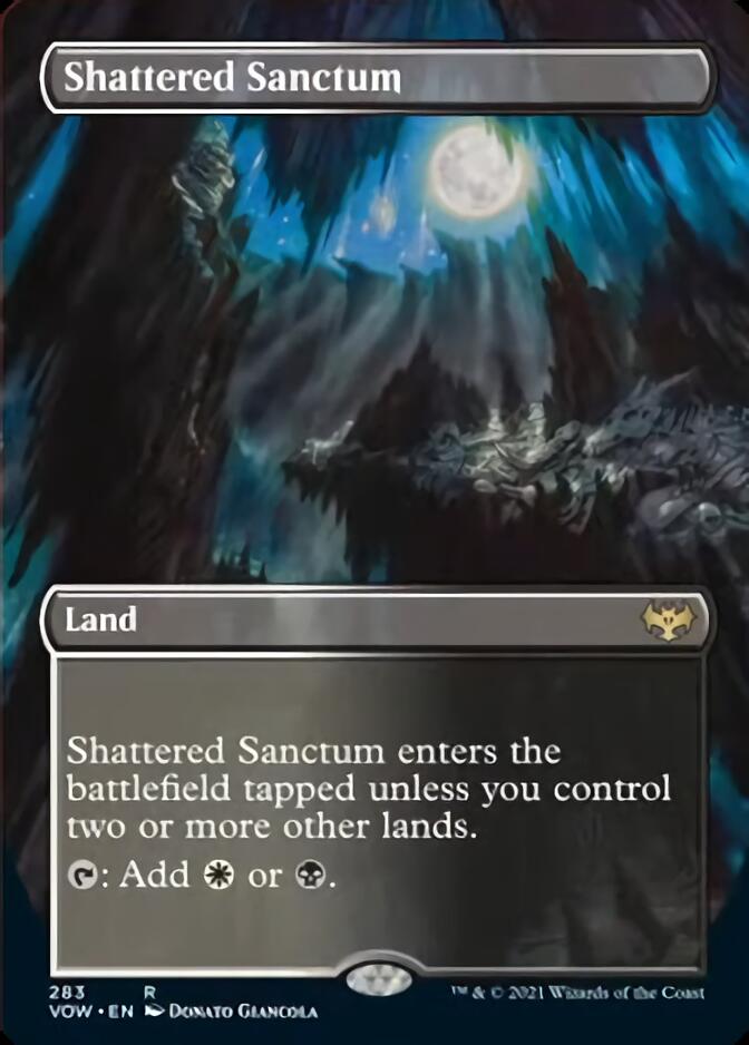 Shattered Sanctum (Borderless) [Innistrad: Crimson Vow] | Gaming Infinity