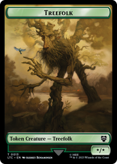 Treefolk // Food Token [The Lord of the Rings: Tales of Middle-Earth Commander Tokens] | Gaming Infinity