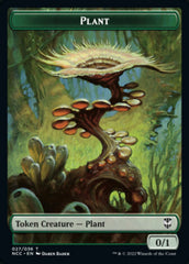 Plant // Citizen Double-sided Token [Streets of New Capenna Commander Tokens] | Gaming Infinity