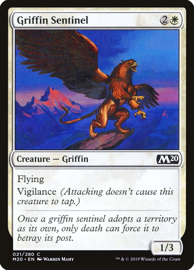 Griffin Sentinel [Core Set 2020] | Gaming Infinity