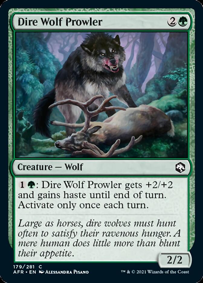 Dire Wolf Prowler [Dungeons & Dragons: Adventures in the Forgotten Realms] | Gaming Infinity