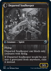 Devoted Grafkeeper // Departed Soulkeeper [Innistrad: Double Feature] | Gaming Infinity
