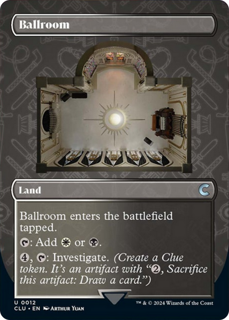 Ballroom (Borderless) [Ravnica: Clue Edition] | Gaming Infinity