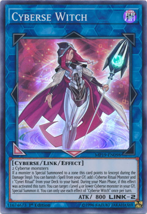 Cyberse Witch [MP19-EN098] Super Rare | Gaming Infinity