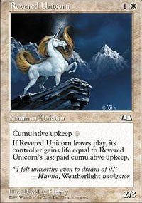 Revered Unicorn [Weatherlight] | Gaming Infinity