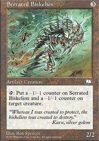 Serrated Biskelion [Weatherlight] | Gaming Infinity