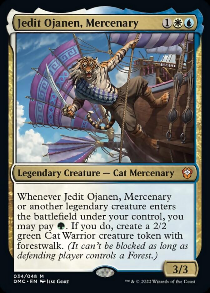 Jedit Ojanen, Mercenary [Dominaria United Commander] | Gaming Infinity