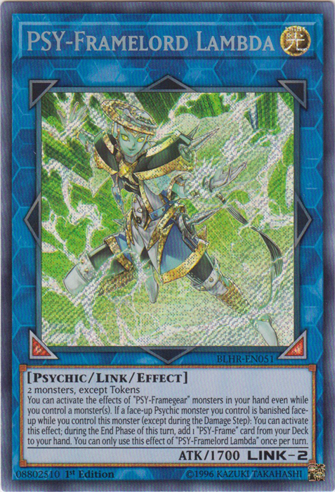 PSY-Framelord Lambda [BLHR-EN051] Secret Rare | Gaming Infinity