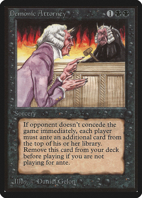 Demonic Attorney [Limited Edition Beta] | Gaming Infinity