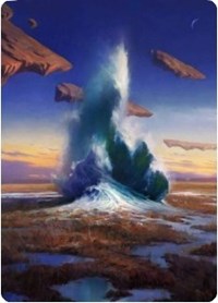 Flooded Strand Art Card [Zendikar Rising Art Series] | Gaming Infinity