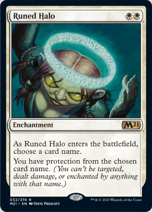 Runed Halo [Core Set 2021] | Gaming Infinity