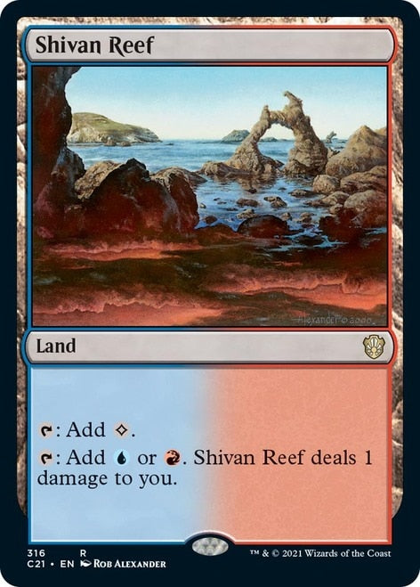 Shivan Reef [Commander 2021] | Gaming Infinity