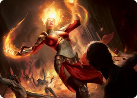 Light Up the Night Art Card [Innistrad: Midnight Hunt Art Series] | Gaming Infinity