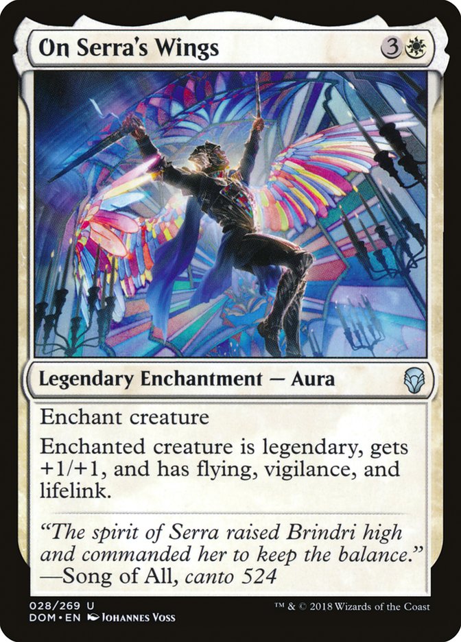 On Serra's Wings [Dominaria] | Gaming Infinity