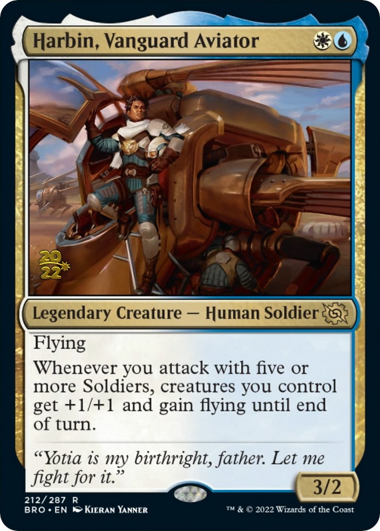 Harbin, Vanguard Aviator [The Brothers' War: Prerelease Promos] | Gaming Infinity