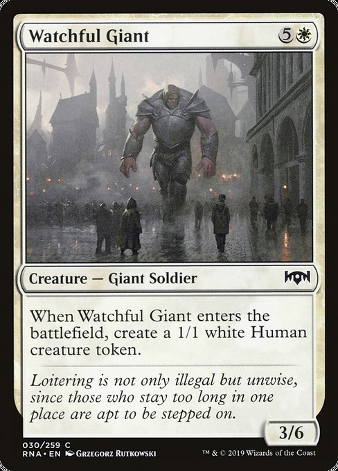 Watchful Giant [Ravnica Allegiance] | Gaming Infinity