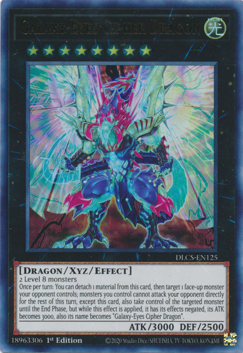 Galaxy-Eyes Cipher Dragon [DLCS-EN125] Ultra Rare | Gaming Infinity