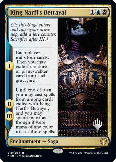 King Narfi's Betrayal [Kaldheim Promo Pack] | Gaming Infinity