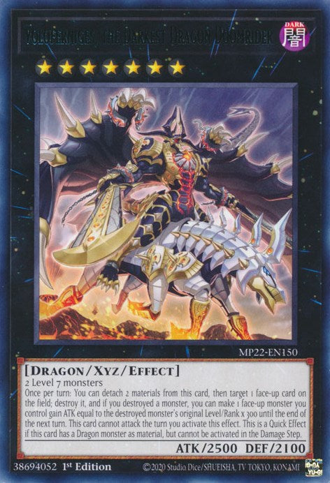 Voloferniges, the Darkest Dragon Doomrider [MP22-EN150] Rare | Gaming Infinity