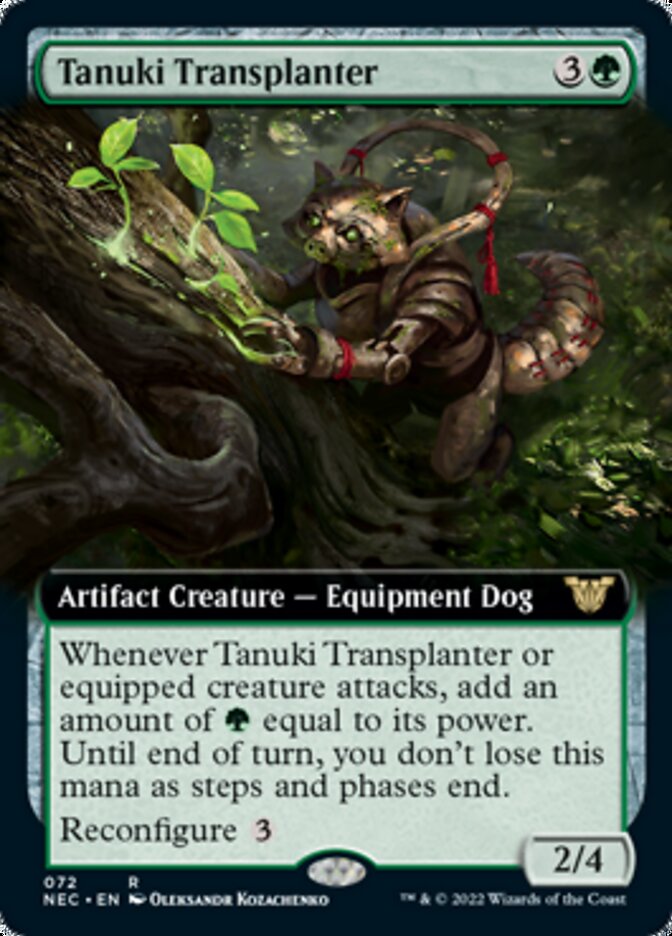 Tanuki Transplanter (Extended) [Kamigawa: Neon Dynasty Commander] | Gaming Infinity