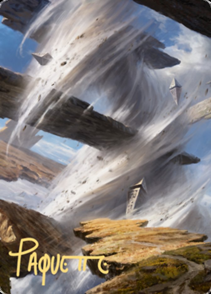 Plains 2 Art Card (Gold-Stamped Signature) [Zendikar Rising Art Series] | Gaming Infinity