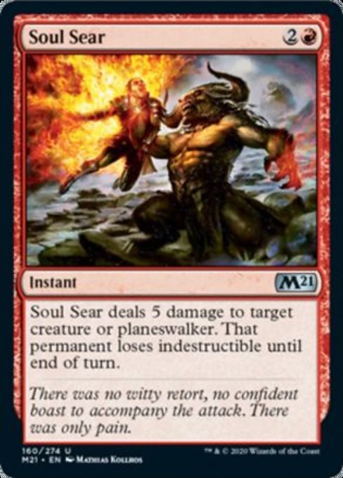 Soul Sear [Core Set 2021] | Gaming Infinity