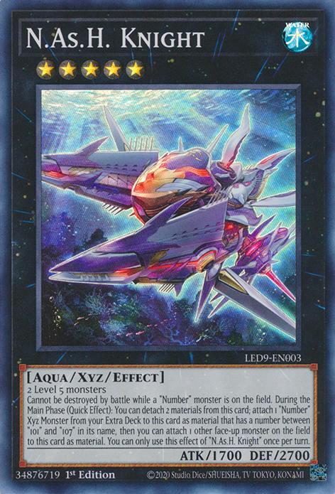 N.As.H. Knight [LED9-EN003] Super Rare | Gaming Infinity