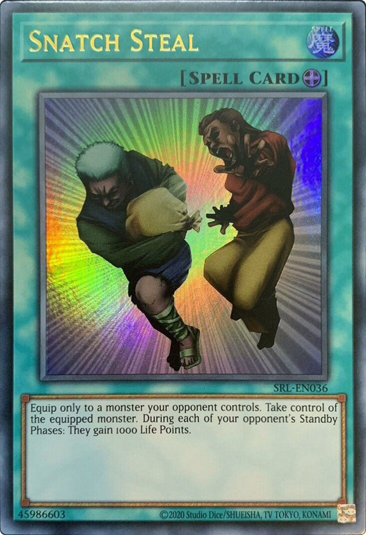 Snatch Steal (25th Anniversary) [SRL-EN036] Ultra Rare | Gaming Infinity