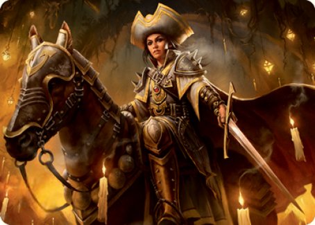 Seasoned Cathar Art Card [Innistrad: Midnight Hunt Art Series] | Gaming Infinity