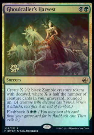 Ghoulcaller's Harvest [Innistrad: Midnight Hunt Prerelease Promos] | Gaming Infinity