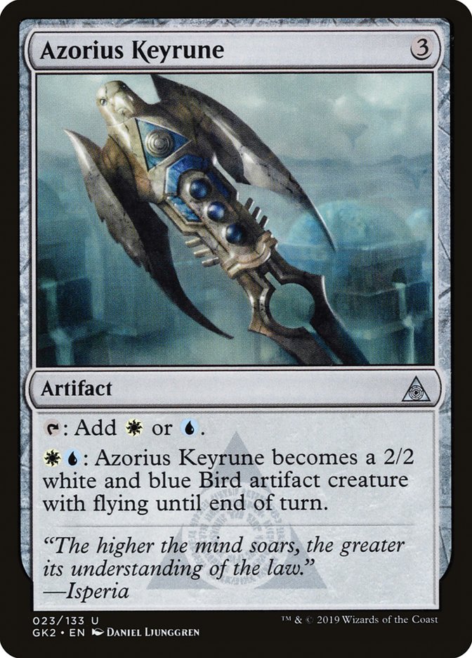 Azorius Keyrune [Ravnica Allegiance Guild Kit] | Gaming Infinity