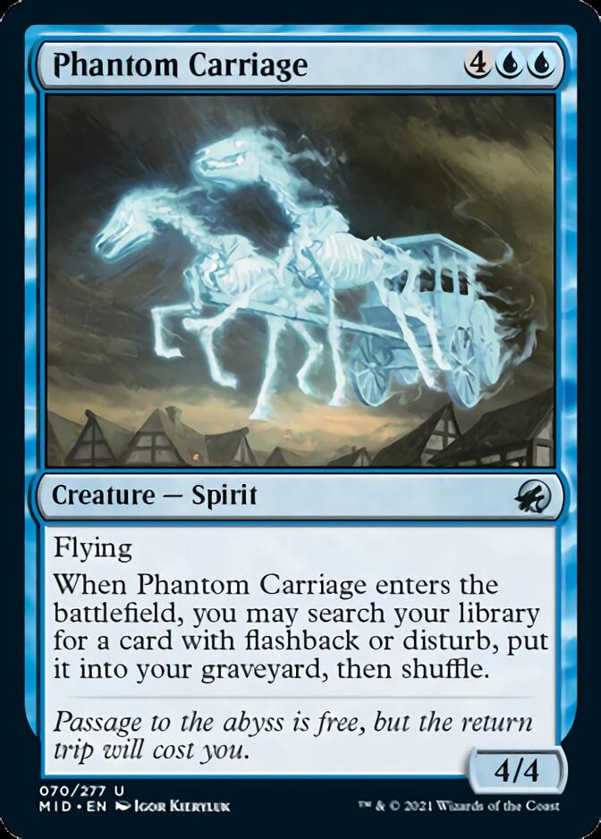 Phantom Carriage [Innistrad: Midnight Hunt] | Gaming Infinity