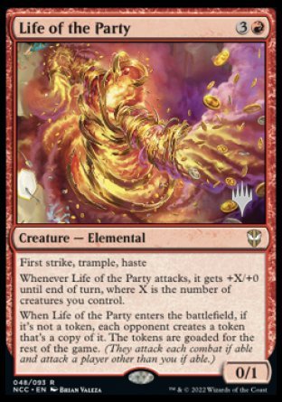 Life of the Party (Promo Pack) [Streets of New Capenna Commander Promos] | Gaming Infinity