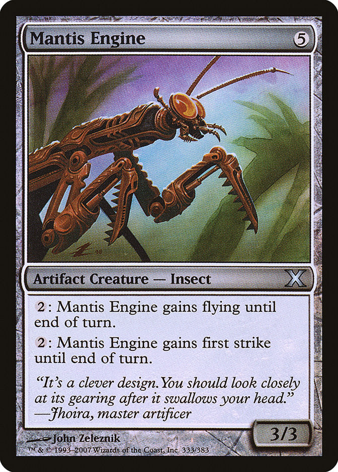 Mantis Engine (Premium Foil) [Tenth Edition] | Gaming Infinity