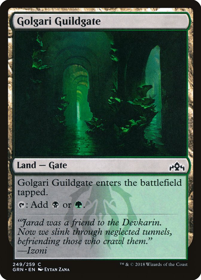 Golgari Guildgate (249/259) [Guilds of Ravnica] | Gaming Infinity